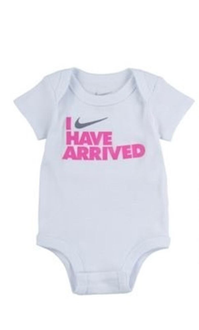 Nike 'I Have Arrived' Bodysuit - Baby Girl 0-6M